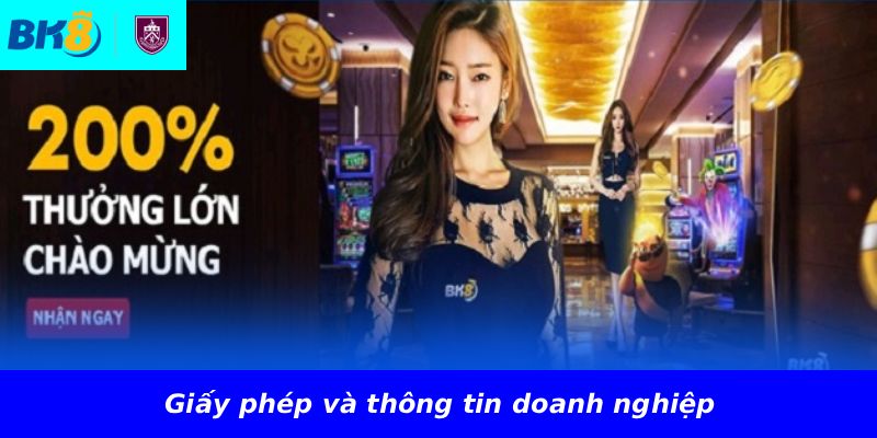 Giấy phép và thông tin doanh nghiệp