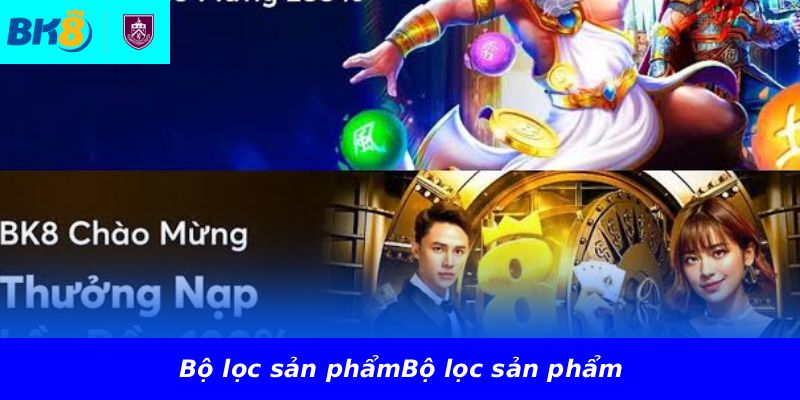 Bộ lọc sản phẩm