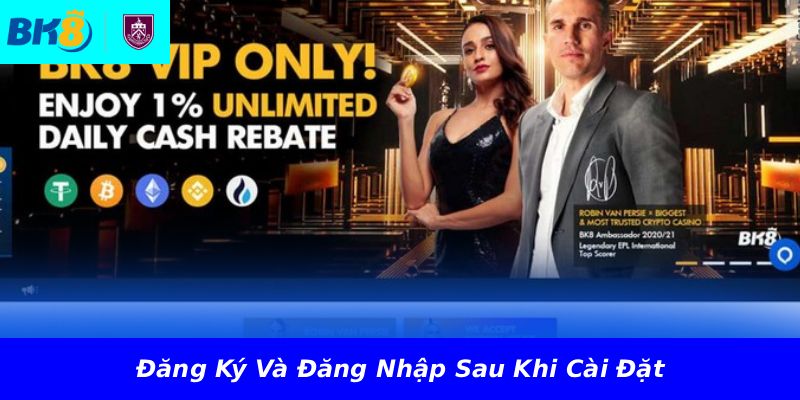Đăng Ký Và Đăng Nhập Sau Khi Cài Đặt