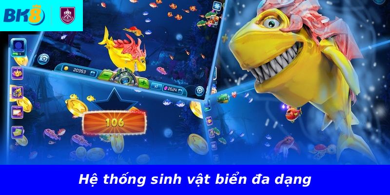 Hệ thống sinh vật biển đa dạng