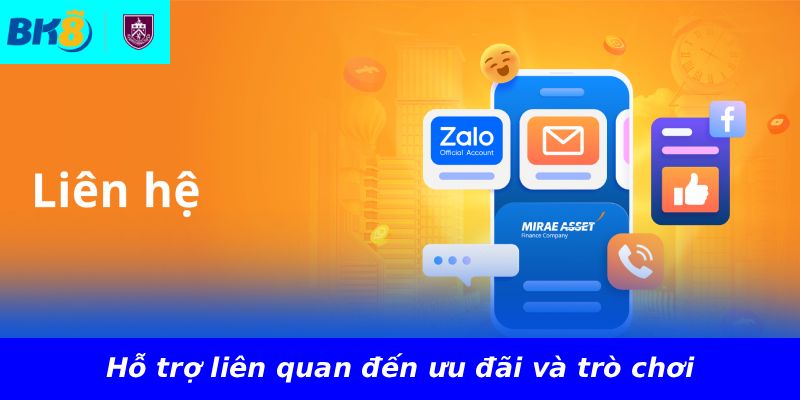 Hỗ trợ liên quan đến ưu đãi và trò chơi