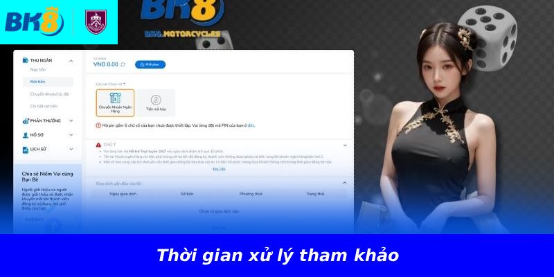 Thời gian xử lý tham khảo